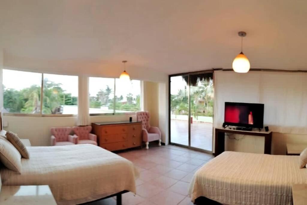 Quinta Punta Sam Villa Cancun Bagian luar foto