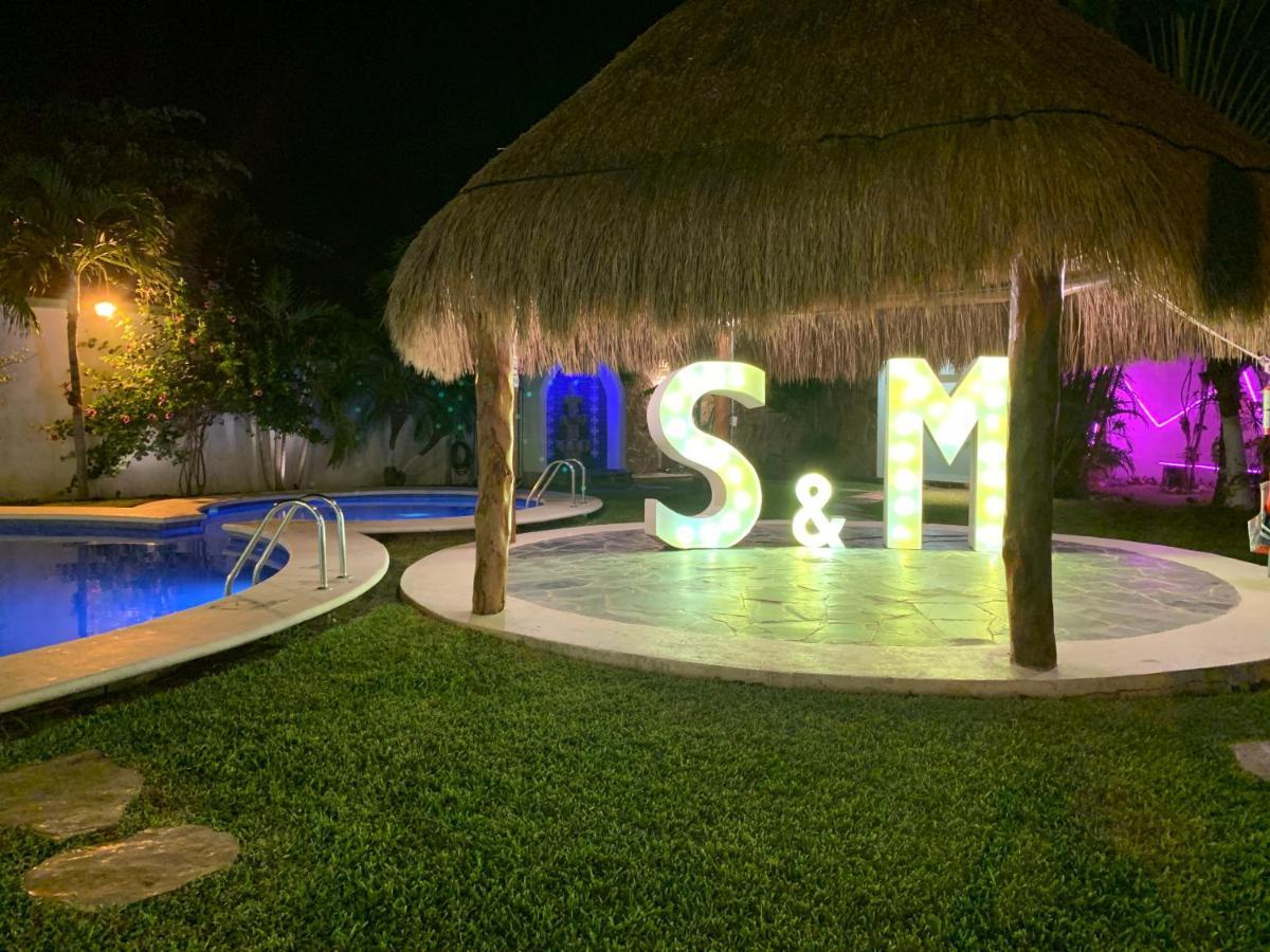 Quinta Punta Sam Villa Cancun Bagian luar foto